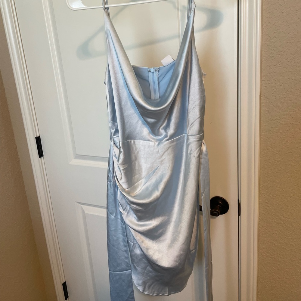 Light blue dress